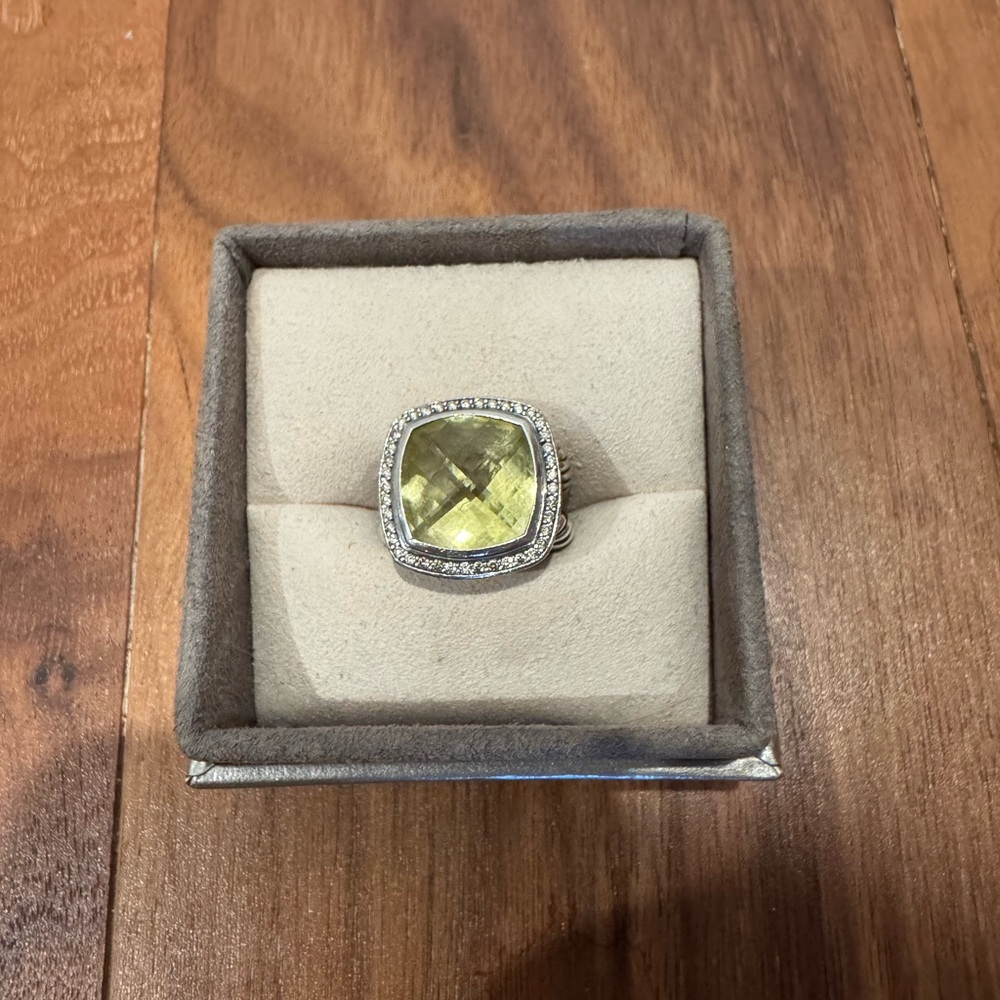 David Yurman 14MM Lemon Citrine
Albion Ring with Diamonds